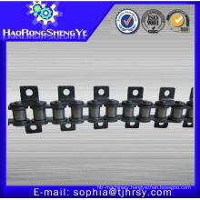 Short pitch roller chain with K1 attachment